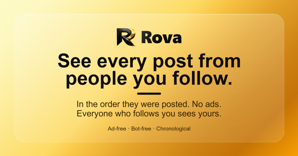 We built a social network with chronological feeds, no ads and LIVE streaming. Looking for feedback