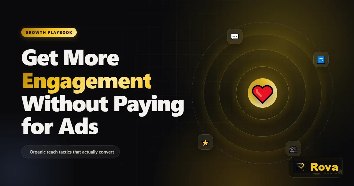 How to Get More Engagement Without Paying for Ads