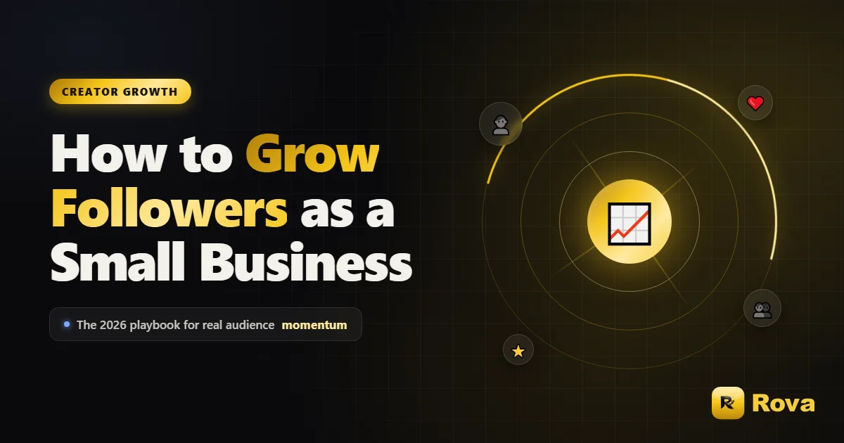 How to Grow Followers as a Small Business in 2026