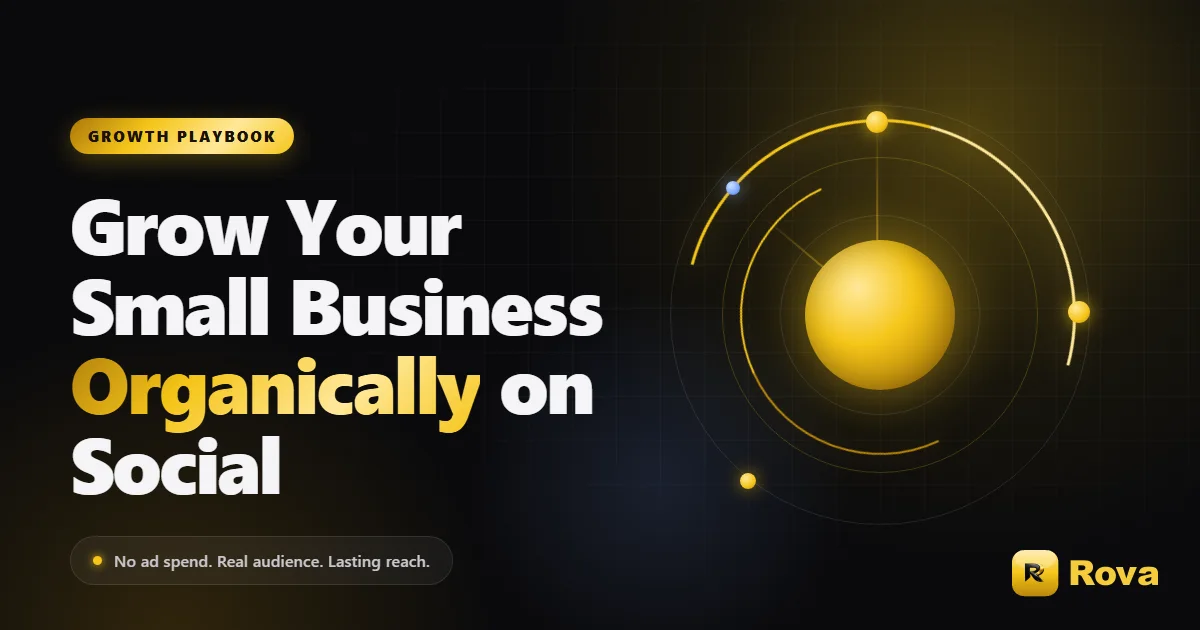How to Grow a Small Business on Social Media Organically