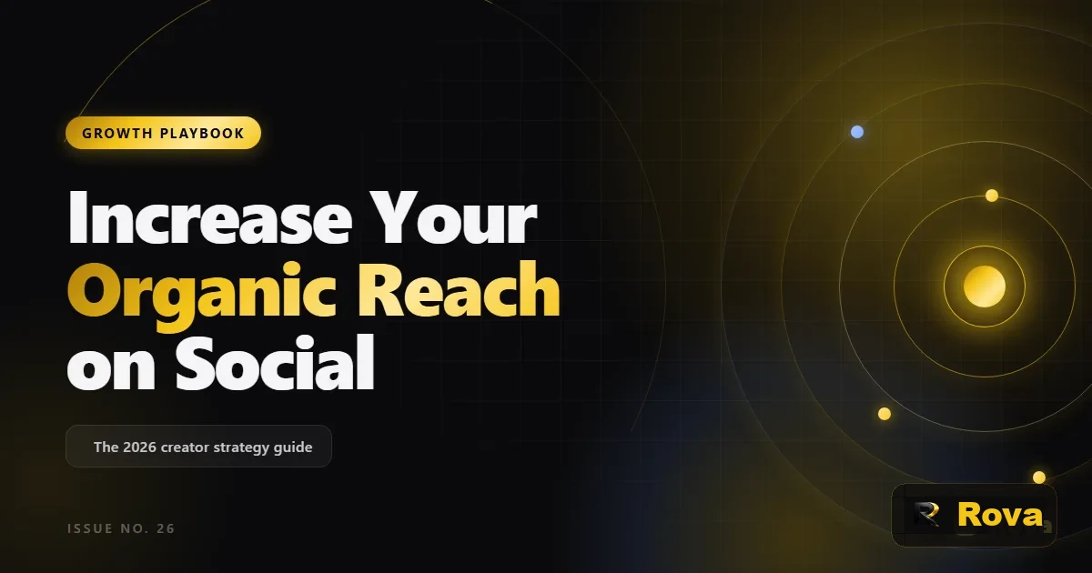 How to Increase Organic Reach on Social Media in 2026