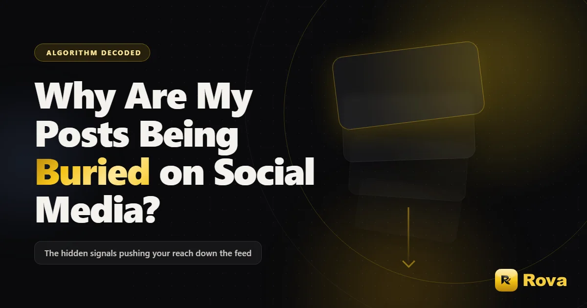 Why Are My Posts Being Buried on Social Media?