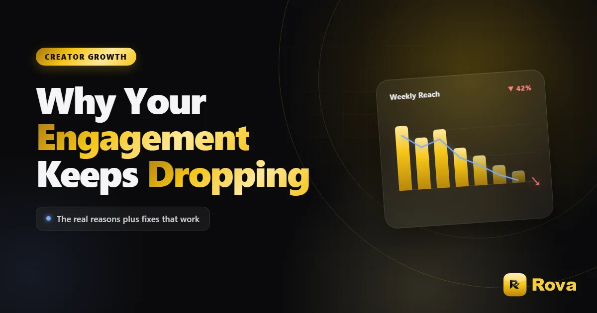 Why Is My Social Media Engagement Dropping (And How to Fix It)